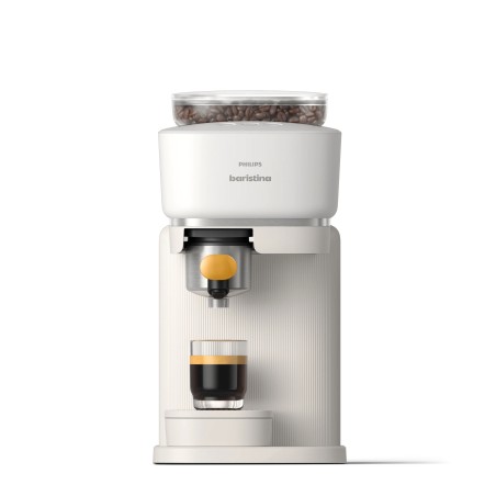 Philips Baristina BAR300 Coffee Machine - Elegant Milk White for Perfect Brews!